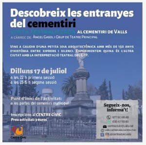 Ruta teatralitzada al Cementiri Municipal de Valls